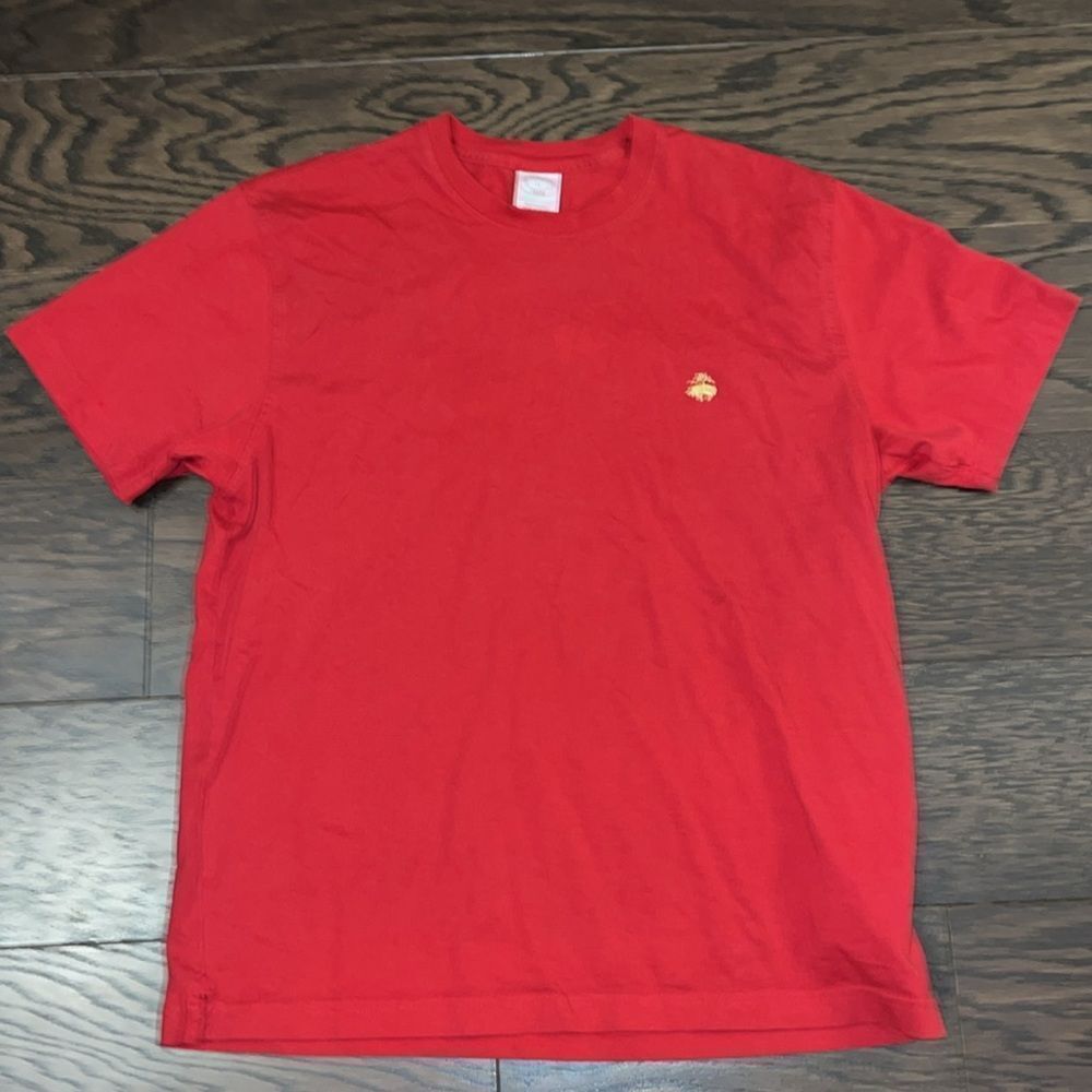 Red Brooks Brothers Golden Fleece soft cotton slim fit men’s tee shirt L
